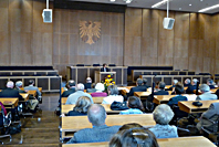 Ansprache von Stadträtin und Umweltdezernentin Dr. Manuela Rottmann im Plenarsaal des Frankfurter Römers