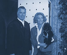 Generalkonsul Bruno H. Schubert mit Gattin Inge